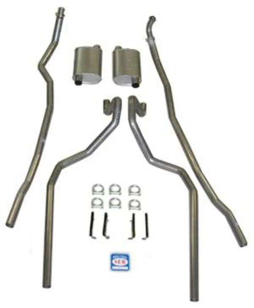 Fits 1965 - 1966 Chevrolet Full Size Exhaust System 73031